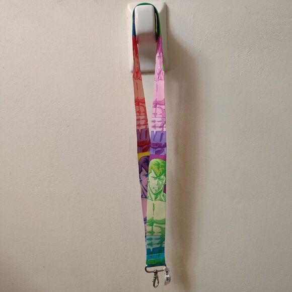 Yu Yu Hakusho Kazuma Kuwabara Cloth Lanyard & Metal Clasp Official Collectible - Picture 2 of 3